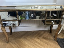 Mirror console table 