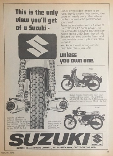 Suzuki t200 invader u50 - invader, /