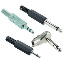 2.5mm 3.5mm 6.35mm 1/4" Audio