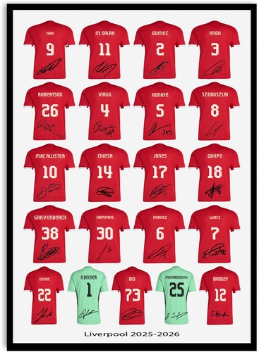 Liverpool full squad shirts - full,