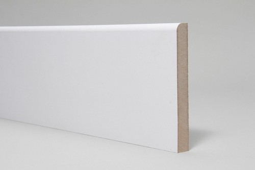 Skirting board white primed - skirting,
