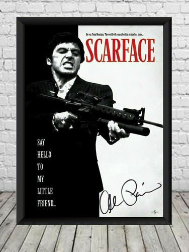 Scarface pacino signed - scarface,
