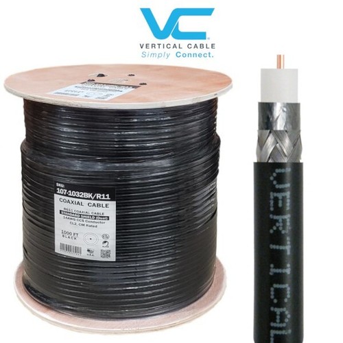 1000 coax coaxial cable - 1000', rg-11