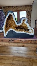 Citrine Geode 446 Crystal Cluster Druzy Premium Grade 36.42kg H38xW45xD26cm