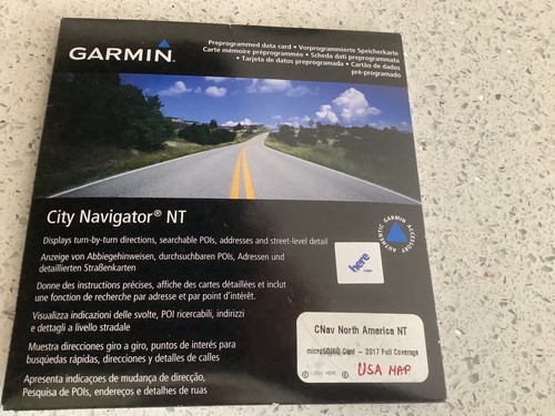 Garmin city navigator card - garmin, sd