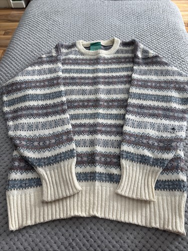 Fairisle grey jumper - fairisle,