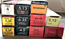 11 tubes Salon Hair Colour -