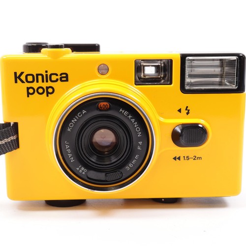 Konica pop yellow - pop, 35mm
