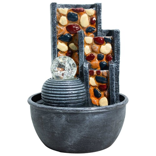 Pebble wall tabletop water - wall,