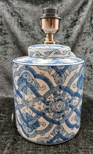 Blue & White Ceramic Table