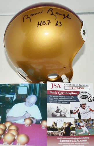 Sammy baugh signed gold - sammy, 1950's