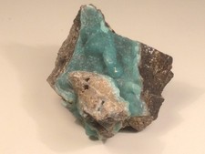 Blue Hemimorphite on Dolomite