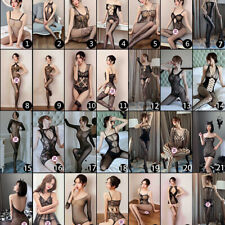 Women Sexy Lingerie Stretch Bodysuit Bodystocking Babydoll Sleepwear Nightwear