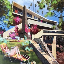 Limited Edition Cracker Island GORILLAZ print By jamie Hewlett (2023)