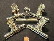 90mm Chrome Letter Clip Bulldog Binder Paper Clip Clamp Metal Silver
