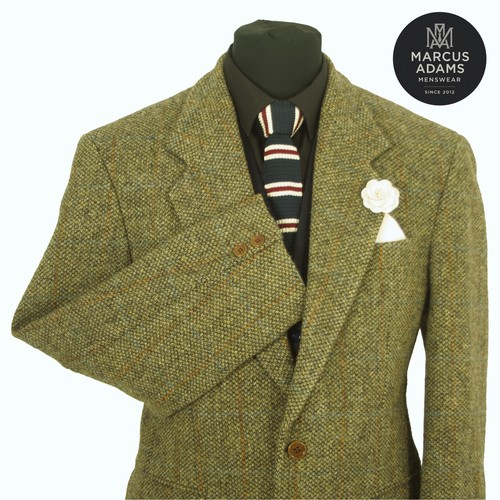Harris tweed jacket blazer - tweed, 40r