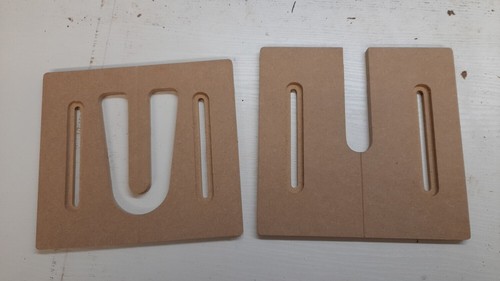 Neck joint routing templates - neck,