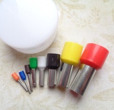 8pcs Round TINY Circle Pendant