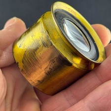 Antique BRASS LOUPE Magnifying