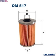 OIL FILTER OM 517 FOR ALPINA