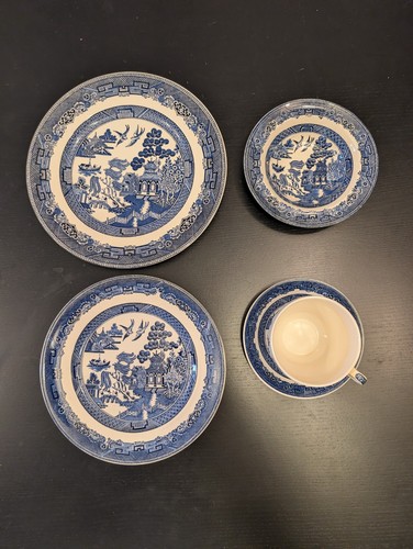 Johnson bros willow blue set - johnson,