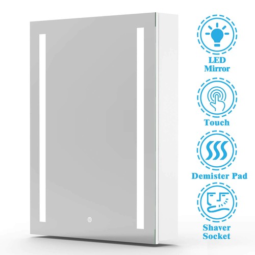 Led bathroom mirror cabinet - led,