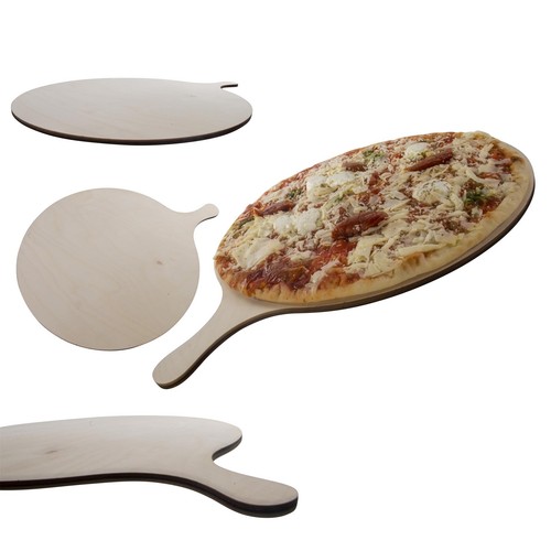 Wooden pizza serving board - wooden, |