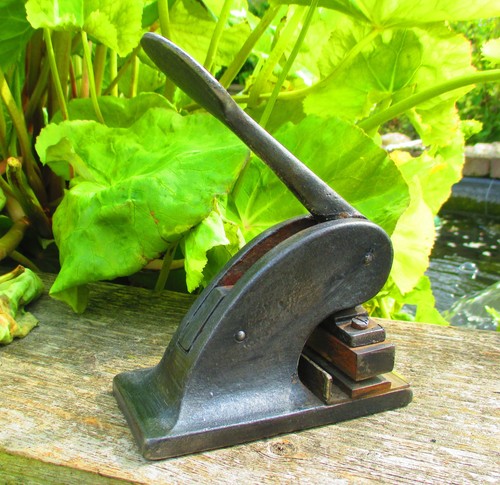 Antique letter press door - antique,