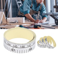 Adhesive Measuring Tape Double Scale Stick On Workbench Ruler Tape FIG