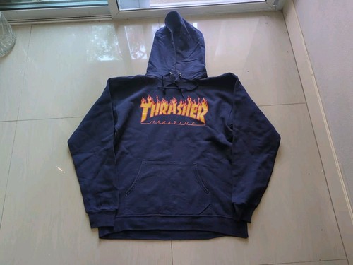 Thrasher hoodie flames - thrasher,
