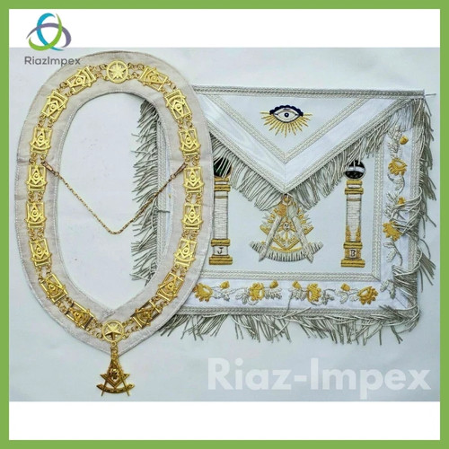 Masonic past master apron - masonic,