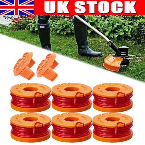 Strimmer line spool cap - line, set