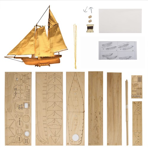 Wooden boat model kits - kits,