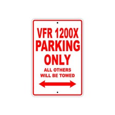 VFR 1200X Parking Only Towed