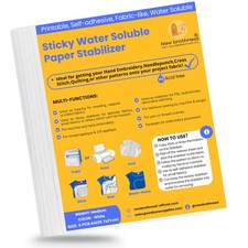 6PCS A4 (29.7x21cm) Sticky