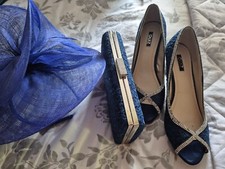 Wedding guest accessories including shoes, matching bag & hat