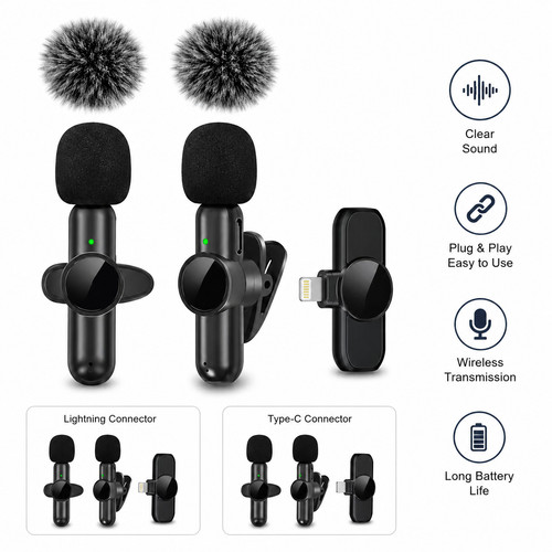 Wireless lavalier microphone - wireless,