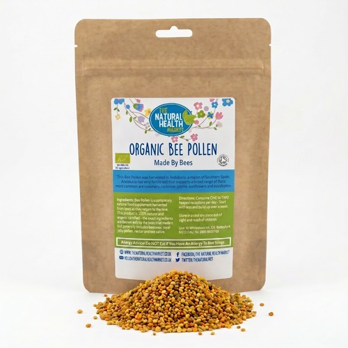 Organic bee pollen granules - organic,