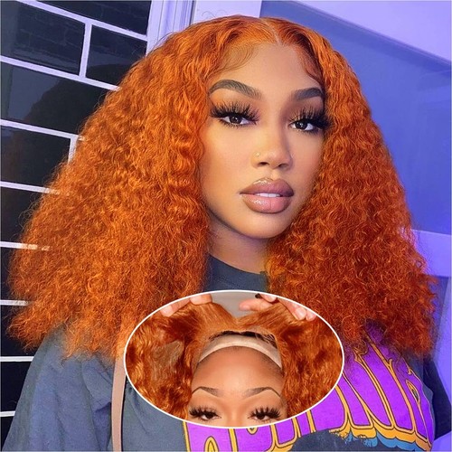 Ailwelia ginger curly - curly, bob