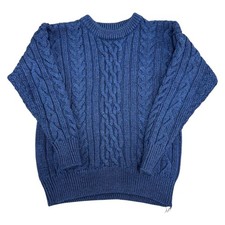 Woolover Wool Aran Knit Jumper