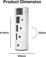 Curvaso Modern Storage Unit