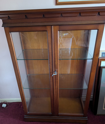 Freestanding brown wood - brown,