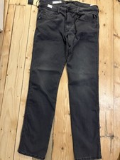 BNWT Replay Hyperflex Re-Used Men’s jeans, Stretch denim. Medium grey W32,