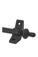 Set of 13 | Stair Carpet Rods | Urn Finial - Wrought Iron | Runners Up to 70cm