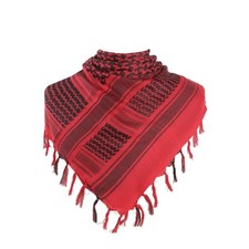100% Cotton Shemagh HeadScarf Desert Keffiyeh Arab Army Wrap Colour Option
