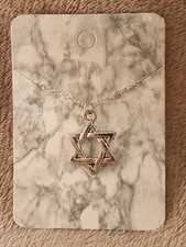 Silver Colour Star Of David