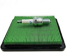 Air Filter & Spark Plug Compatible Honda Mowers HRG415, HRG465, HRG536, HRB42