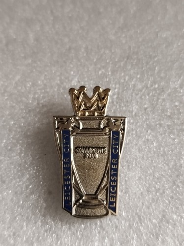 Leicester city champion pin - city, champion's