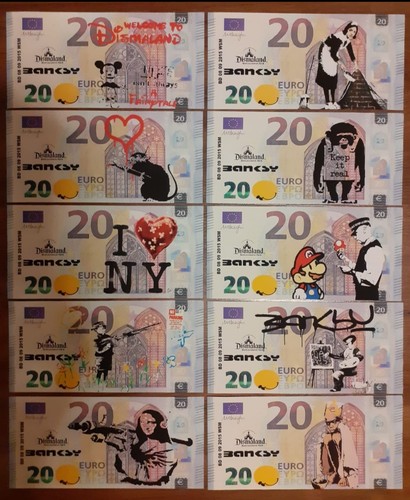 Dismal currency canvas notes - notes, x