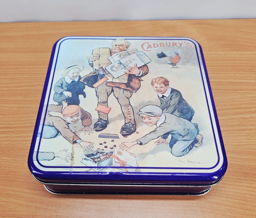Cadbury chocolate biscuit tin - cadbury,